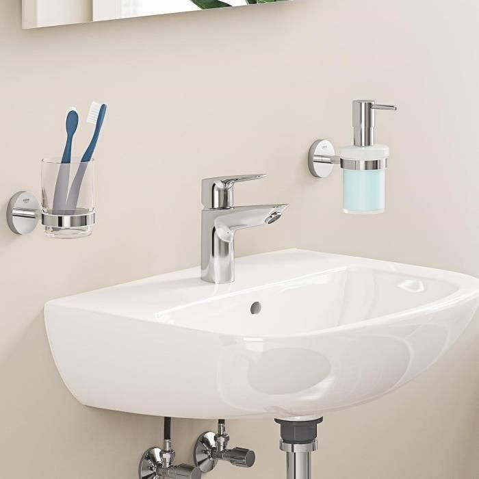 Grifo de baño - GROHE Start Edge - 23898001 - Talla S - Sin desagüe - Cromo 2 Grifo de baño - GROHE Start Edge - 23898001 - Talla S - Sin desagüe - Cromo 2