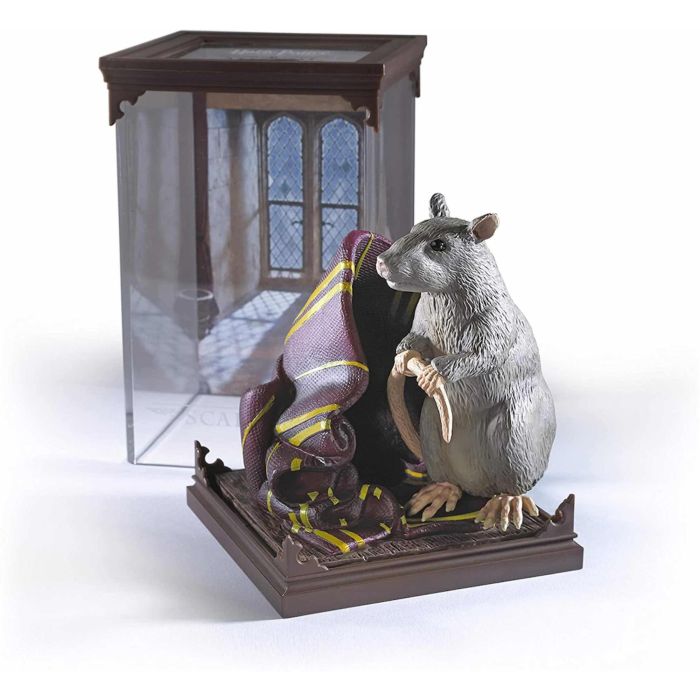 The Noble Collection Figura Scabbers Harry Potter Película Coleccionable 18 cm Detallada con Base Extraíble The Noble Collection Figura Scabbers Harry Potter Película Coleccionable 18 cm Detallada con Base Extraíble