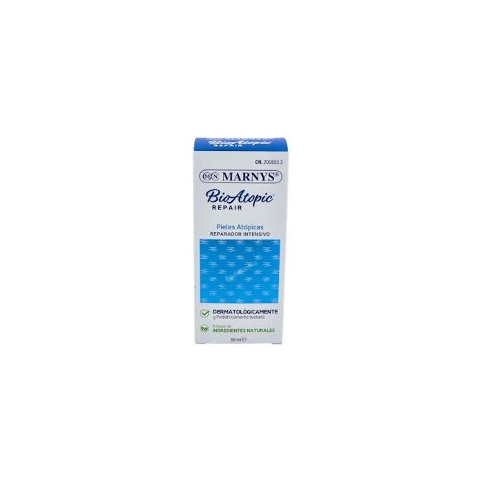 MARNYS Bioatopic Repair Crema Piel Atópica, Seca o Muy Seca con Espino Amarillo, Nigella, Neem y Boswellia 50ml