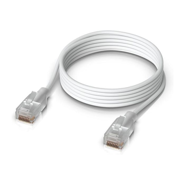 Ubiquiti UACC-Cable-Patch-EL-1M-W Cable de Red Ethernet Cat6 1m Blanco Translúcido 1 Ubiquiti UACC-Cable-Patch-EL-1M-W Cable de Red Ethernet Cat6 1m Blanco Translúcido 1