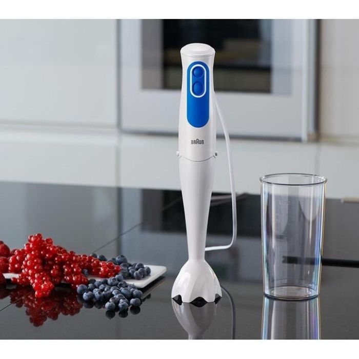 Batidora de Mano Braun MQ 3000 Smoothie Blanco Blanco/Azul 700 W 5 Batidora de Mano Braun MQ 3000 Smoothie Blanco Blanco/Azul 700 W 5