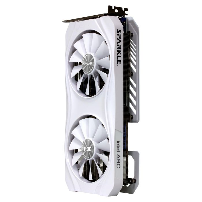 Sparkle A750 8GB GDDR6 White Intel Arc ROC Luna OC 3
