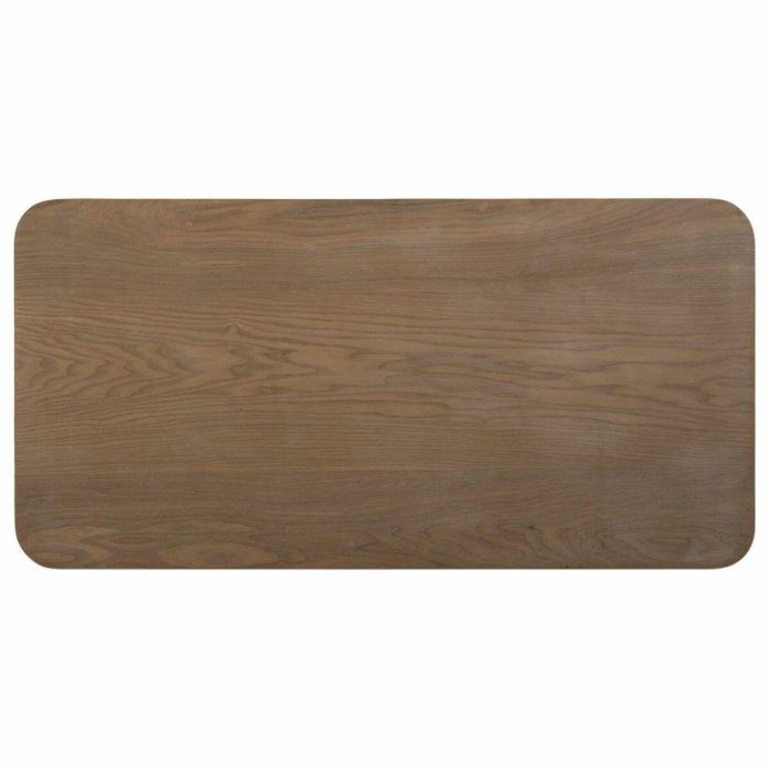 Mesa de Centro Alexandra House Living Marrón Hierro Chapa Madera de abeto 50 x 40 x 100 cm 4