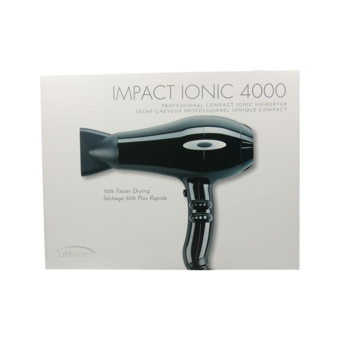 Sinelco Ultron Impact Ionic 4000 Secador de cabello Negro Sinelco Ultron Impact Ionic 4000 Secador de cabello Negro