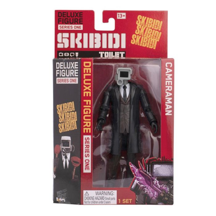 BONKERS TOYS Figura Cameraman Skibidi Toilet 16cm