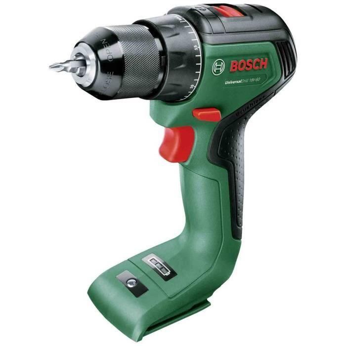 Taladro Atornillador - UniversalDrill - 18V - Inalámbrico - 2 velocidades - Mandril de 13 mm Taladro Atornillador - UniversalDrill - 18V - Inalámbrico - 2 velocidades - Mandril de 13 mm
