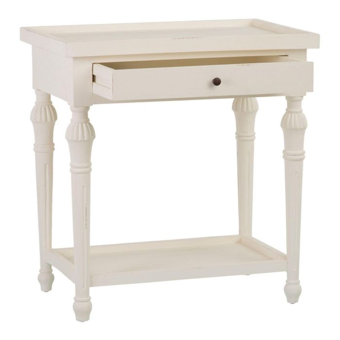 Mesa auxiliar Blanco 72 x 47 x 77 cm 6