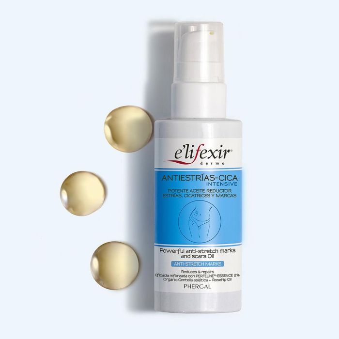 E'Lifexir Antiestrías Cica Intensive Aceite Reductor Estrías Y Cicatrices 100 mL 2