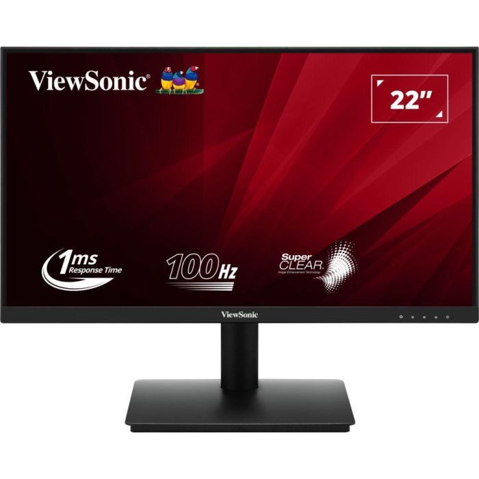 Viewsonic VA220-H Monitor PC 22" Full HD 1920x1080 Panel VA 100Hz 1ms Flicker Free Low Blue Light HDMI VESA Negro