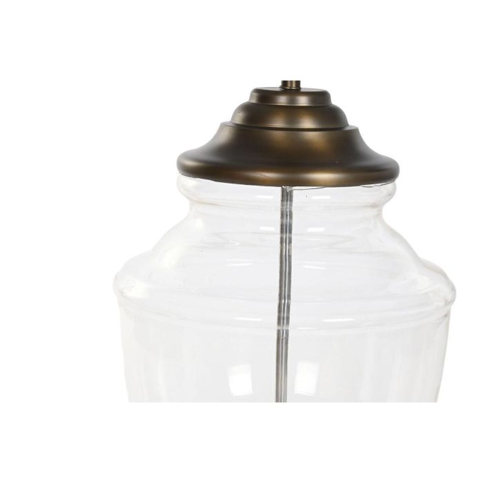 Lámpara de mesa Home ESPRIT Negro Bronce 50 W 220 V 4