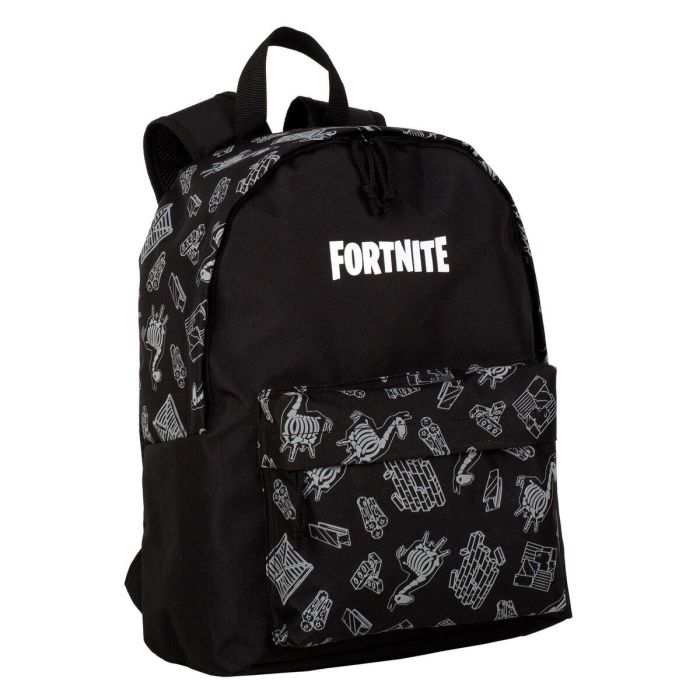 Mochila Fortnite Dark Black Americano. Reflectante 41 X 31 X 13.5 Cm 3