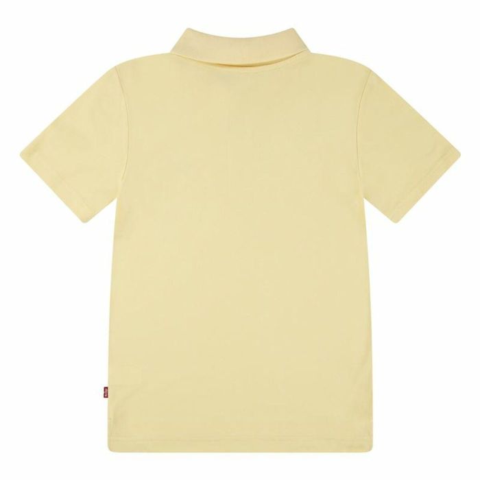 Polo de Manga Corta Niño Levi's Lvb Back Neck Tape Amarillo 3