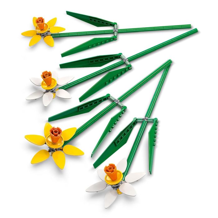 LEGO Narcisos Flores 40747 Set de Construcción con 4 Narcisos en Tonos Pastel para Niños y Adultos 2 LEGO Narcisos Flores 40747 Set de Construcción con 4 Narcisos en Tonos Pastel para Niños y Adultos 2