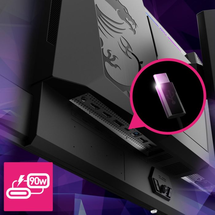 MSI MPG 271QRXDE Monitor Gaming QD-OLED 26.5" WQHD 360Hz 1ms 5