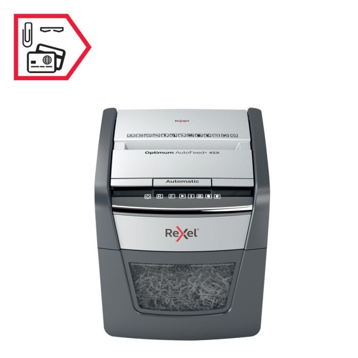 Trituradora de Papel Rexel Optimum AutoFeed 45X 20 L 2