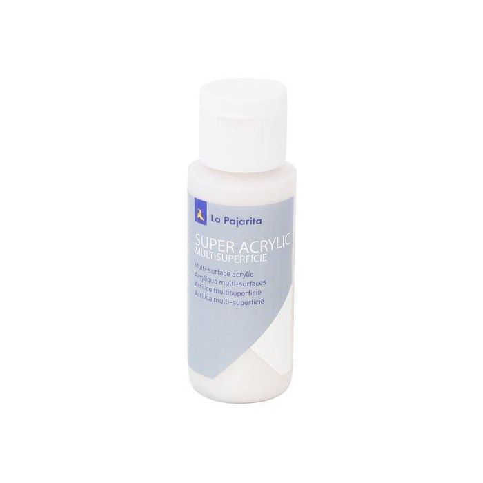 Pintura Acrilica La Pajarita 60 Ml (Bote) Nacar A-61 6 unidades