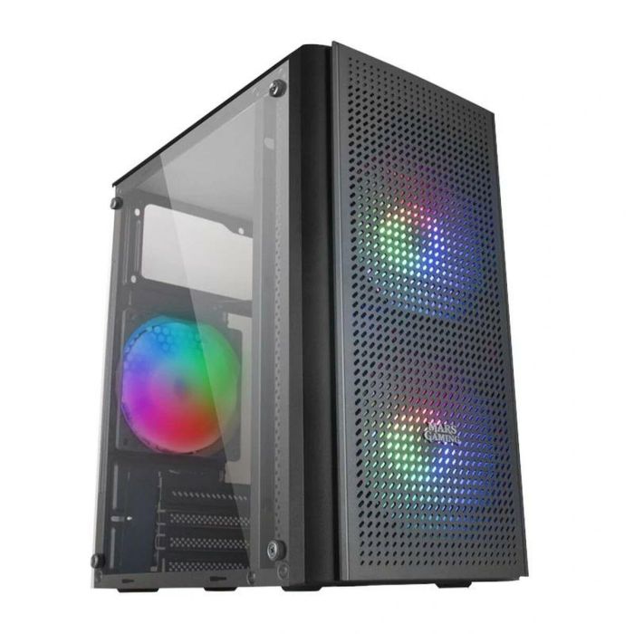 Caja Micro ATX Mars Gaming MC300 Negro RGB mATX 1