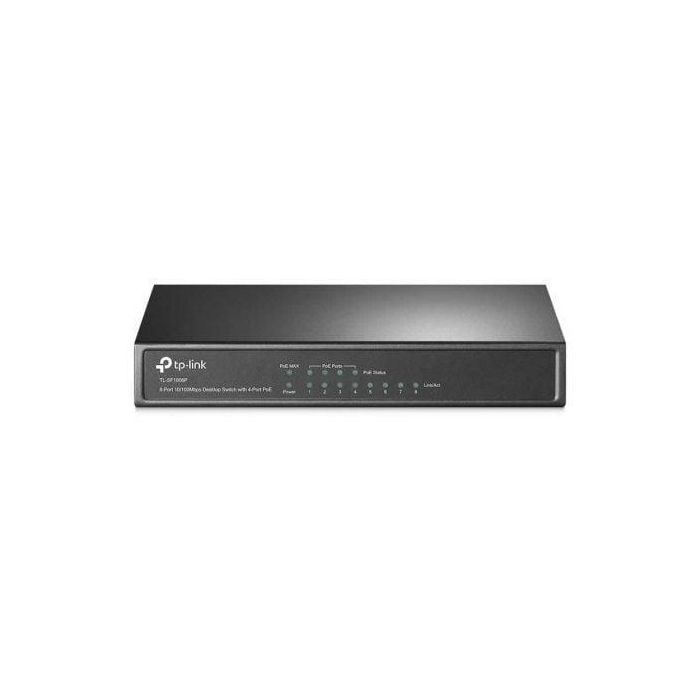 Switch TP-Link SF1008P 8 Puertos/ RJ-45 10/100 PoE Switch TP-Link SF1008P 8 Puertos/ RJ-45 10/100 PoE