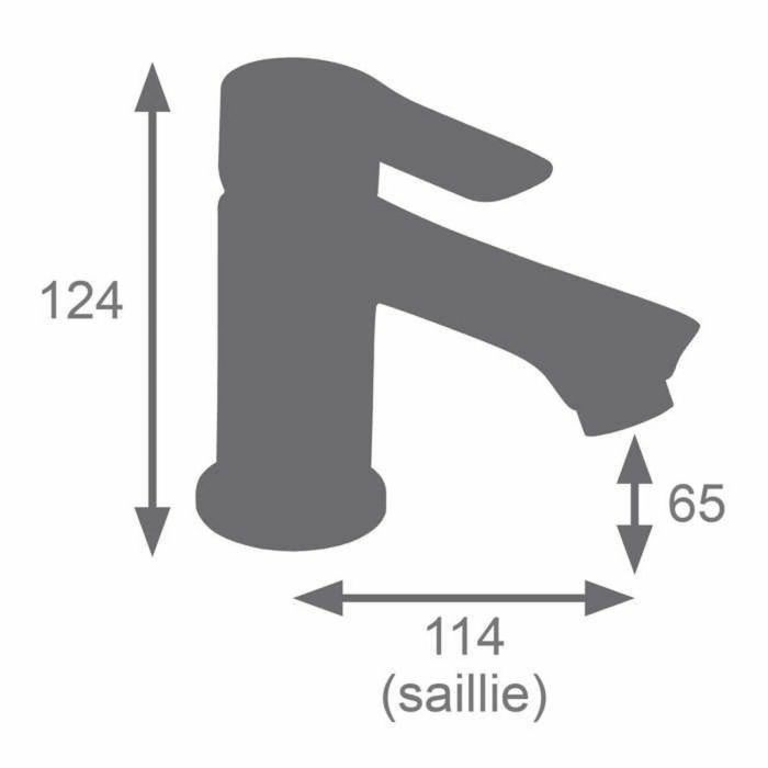 Edouard Rousseau Grifo Mezclador Infrarrojo para Fregadero NUUK Cromo AUC3047404060145 Ahorro de Agua Máxima Higiene 3