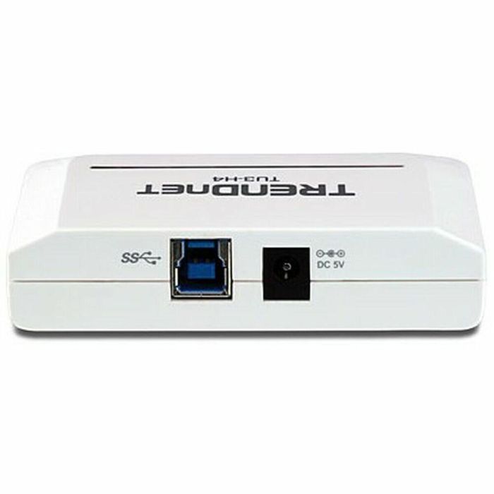 Hub USB Trendnet TU3-H4 Blanco 1 Hub USB Trendnet TU3-H4 Blanco 1