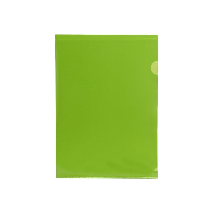 Carpeta Liderpapel Dossier Uñero 44003 Polipropileno Din A4 Verde 20 Hojas 10 unidades 1