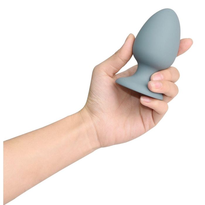 Plug Anal Dream Toys Nude Gris 3 Plug Anal Dream Toys Nude Gris 3