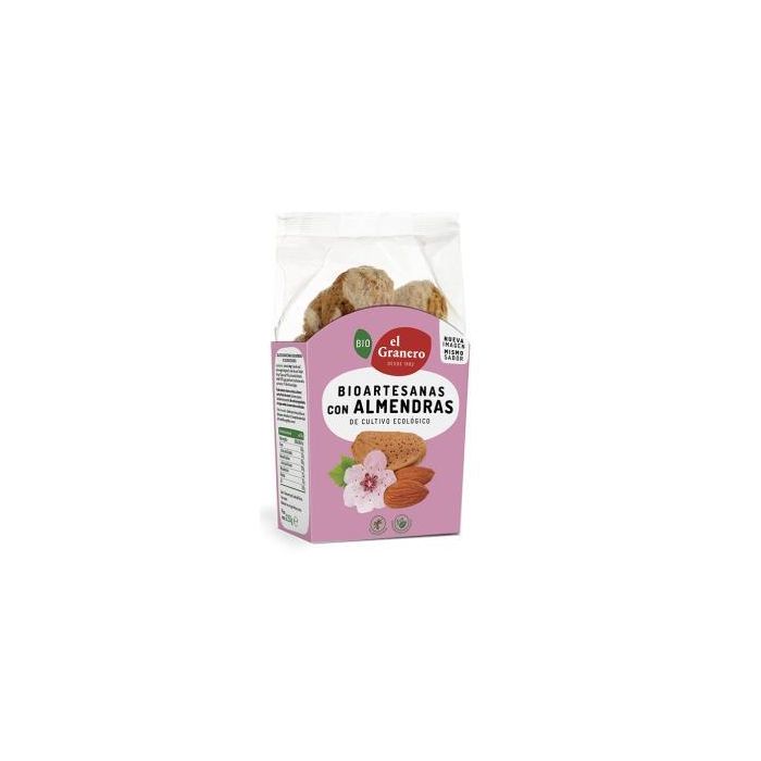 Galletas Artesanas Con Almendra 220Gr. Bio