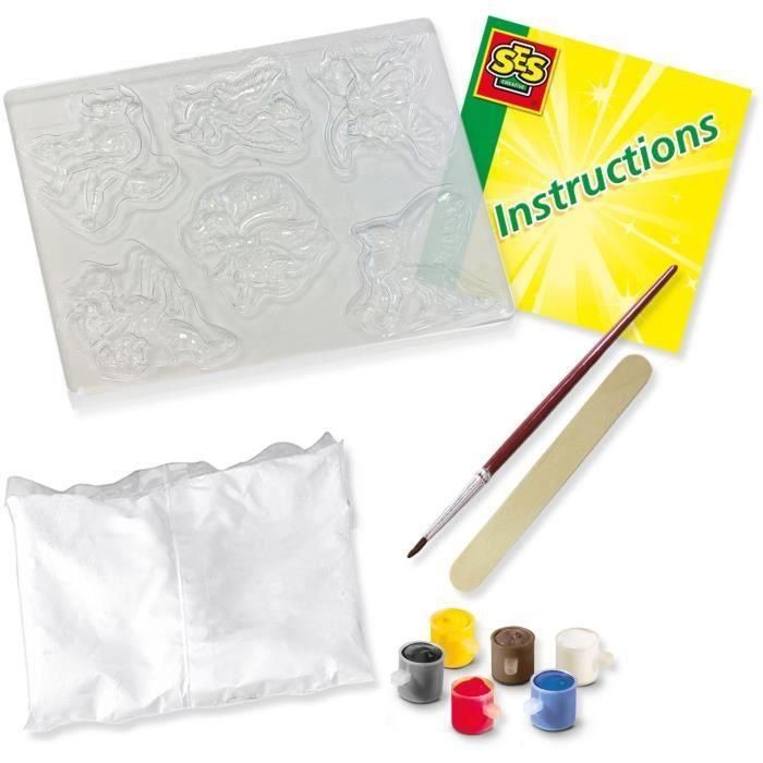 Fundición y pintura - Criaturas míticas - Pasatiempos creativos - SES CREATIVE - Fundir y pintar figuras míticas. 4 Fundición y pintura - Criaturas míticas - Pasatiempos creativos - SES CREATIVE - Fundir y pintar figuras míticas. 4