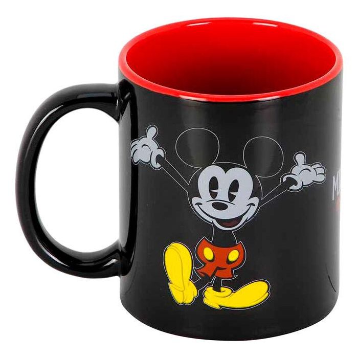Disney Mickey Mouse Taza cerámica Multicolor con caja regalo 0,35 L 3 Disney Mickey Mouse Taza cerámica Multicolor con caja regalo 0,35 L 3