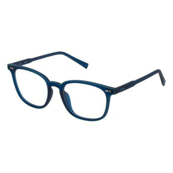 Montura de Gafas Hombre Sting VST088518DDM Azul Ø 51 mm Montura de Gafas Hombre Sting VST088518DDM Azul Ø 51 mm