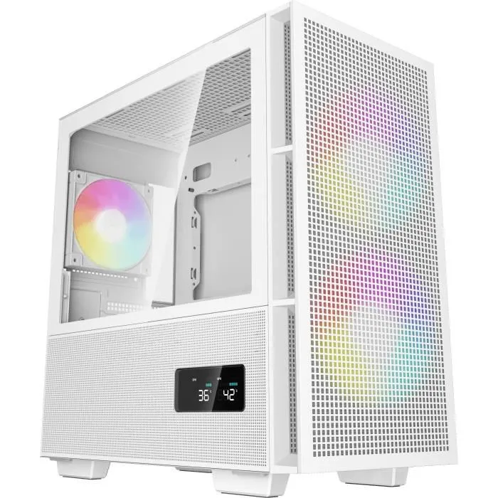 Deepcool AAALU11820 Caja PC Minitorre Formato M-ATX Blanca Sin Fuente de Alimentación 2 Deepcool AAALU11820 Caja PC Minitorre Formato M-ATX Blanca Sin Fuente de Alimentación 2