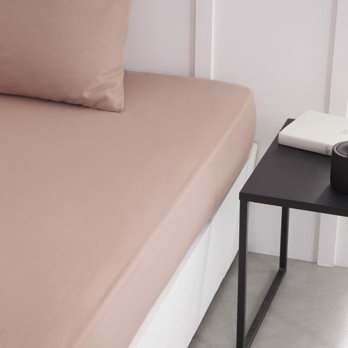 Today TOD3574641207311 Sábana Bajera Esencial 90x190 cm 1 Persona 100% Algodón Rosa de Arena 1 Today TOD3574641207311 Sábana Bajera Esencial 90x190 cm 1 Persona 100% Algodón Rosa de Arena 1