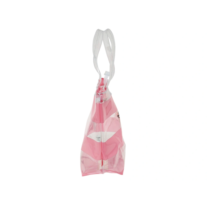 Bolso Mujer Minnie Mouse Beach Rosa Transparente 2