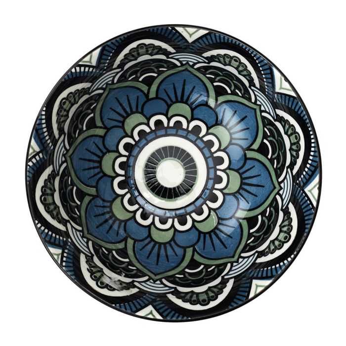 Home Deco Factory Bol 570 Ml Mandala Azul Diámetro 15 cm Mirage 2
