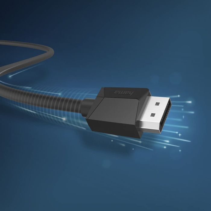 Cable DisplayPort Hama 200696 Negro 1,5 m 5 Cable DisplayPort Hama 200696 Negro 1,5 m 5