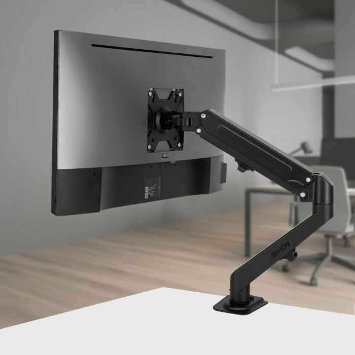 Soporte de Mesa para Pantalla LINDY EINZELMONTAGE - SCHWARZ 2 Soporte de Mesa para Pantalla LINDY EINZELMONTAGE - SCHWARZ 2