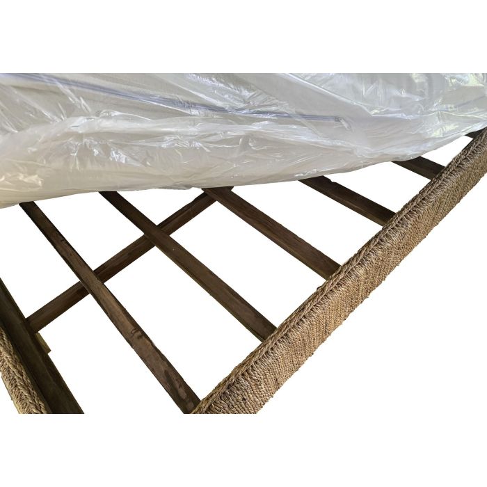 DKD Home Decor Cama Banana 1c25 188 x 198 x 209 cm Fibra de banana y Teca 4