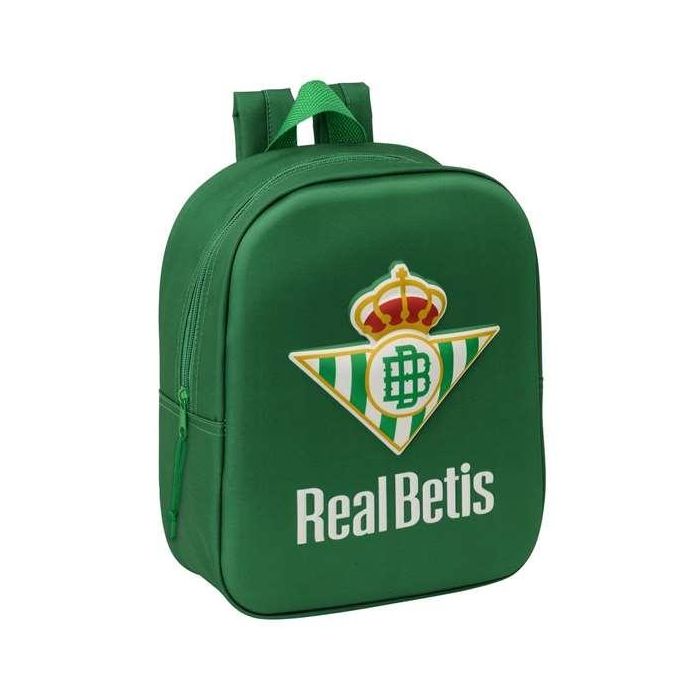 Safta Mochila Guardería 3D Real Betis Balompié 22x27x10 cm 3 Safta Mochila Guardería 3D Real Betis Balompié 22x27x10 cm 3