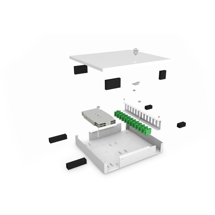 DIGITUS LWL Unibox zur Wandmontage. Kompakt 3 DIGITUS LWL Unibox zur Wandmontage. Kompakt 3