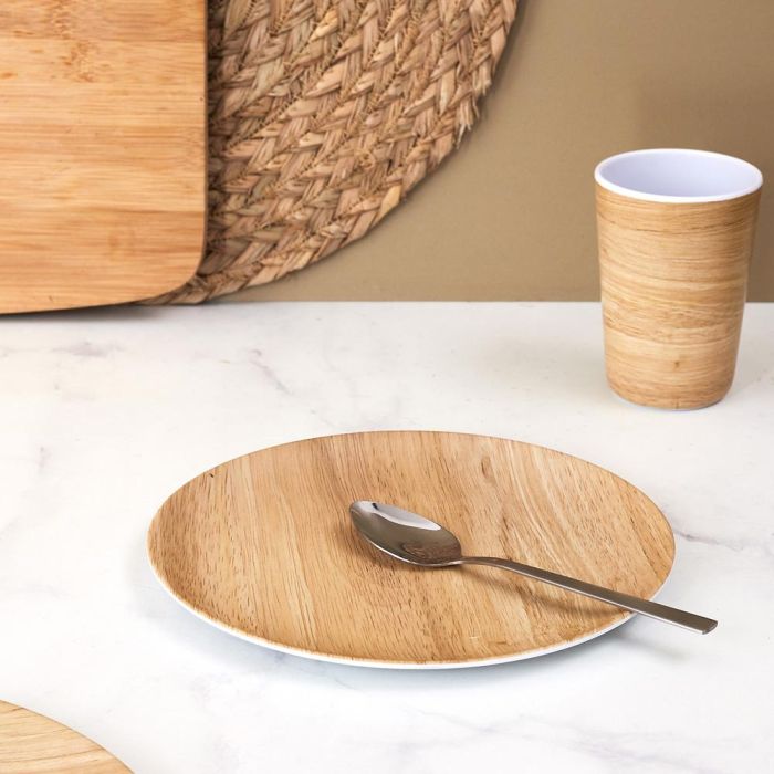 Home Deco Factory Plato Melamina Diámetro 20 cm 1 Home Deco Factory Plato Melamina Diámetro 20 cm 1