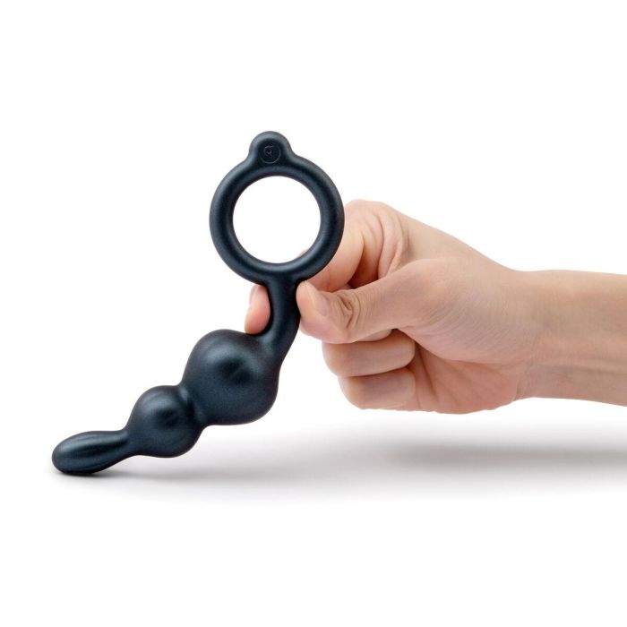 Plug Anal B-Vibe Azul 3 Piezas 4 Plug Anal B-Vibe Azul 3 Piezas 4