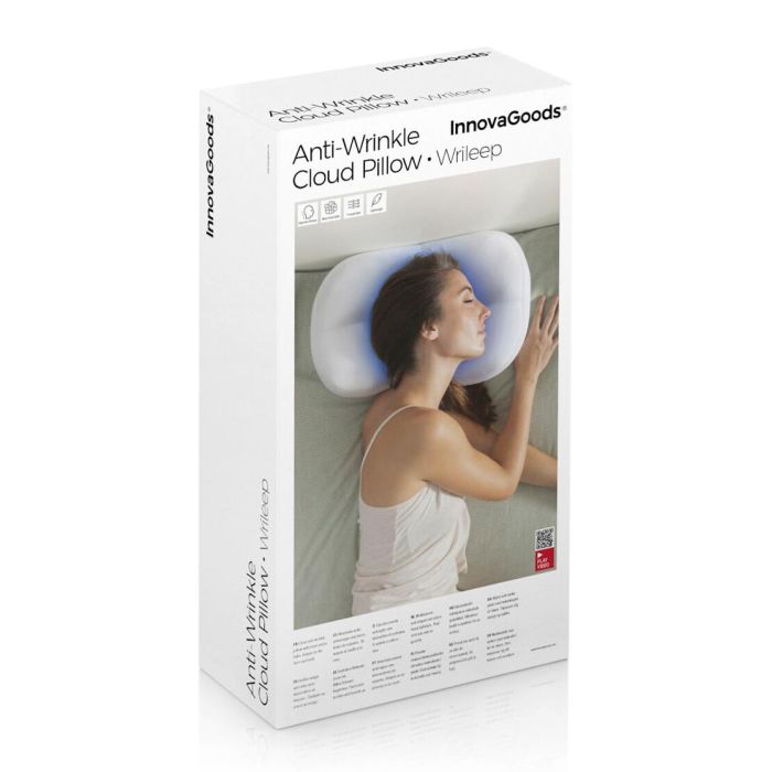 Almohada Nube 3D Antiarrugas Wrileep InnovaGoods 2 Almohada Nube 3D Antiarrugas Wrileep InnovaGoods 2