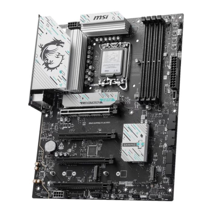 Placa MSI B860 Gaming Plus Wifi,Intel,1851,B860,4Ddr5,Usb 10Gbps,Wifi,Atx 3