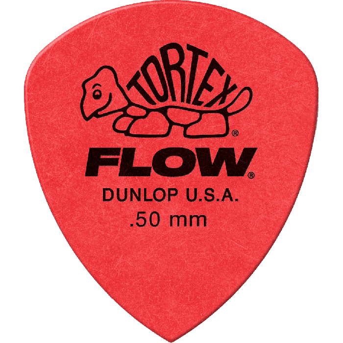 Dunlop Púas Tortex Flow 0,50Mm Pack 12 Unidades 4
