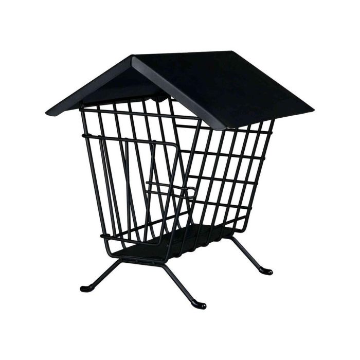 Comedero Trixie Negro Metal 20 × 23 × 20 CM Heno 0 Comedero Trixie Negro Metal 20 × 23 × 20 CM Heno 0