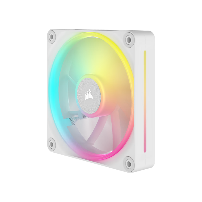 Corsair LX120 iCUE Link Ventilador RGB Blanco Kit 3 Unidades 120mm para Caja PC con Cojinete de Levitación Magnética y PWM