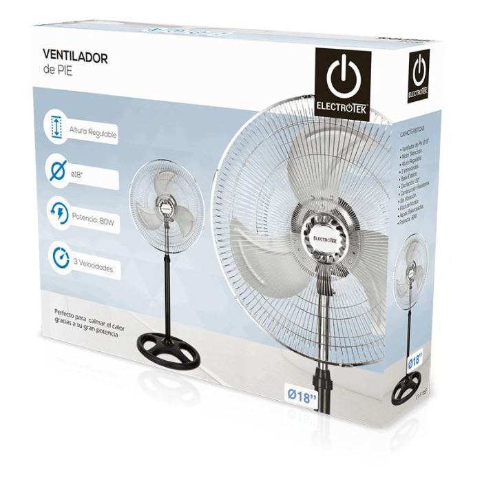 Ventilador Pie Thulos Et - F18Sf 45 cm 1 Ventilador Pie Thulos Et - F18Sf 45 cm 1
