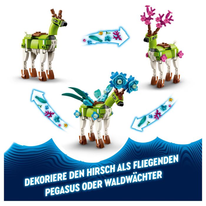 Lego DREAMZzz 71459 Establo de Criaturas de Ensueño, Juguete de Granja con Figura de Ciervo 2 en 1