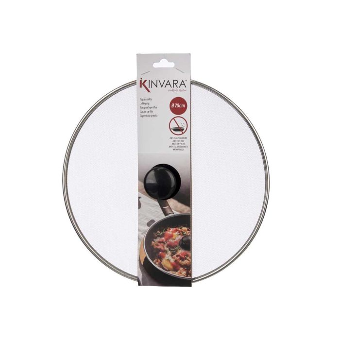 Tapa para sartén de acero con rejilla 29 cm - Kinvara (24 Unidades) 2 Tapa para sartén de acero con rejilla 29 cm - Kinvara (24 Unidades) 2