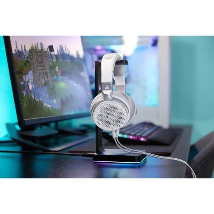 Auriculares abiertos con cable para juegos y streaming - CORSAIR - VIRTUOSO PRO - Blanco 3 Auriculares abiertos con cable para juegos y streaming - CORSAIR - VIRTUOSO PRO - Blanco 3